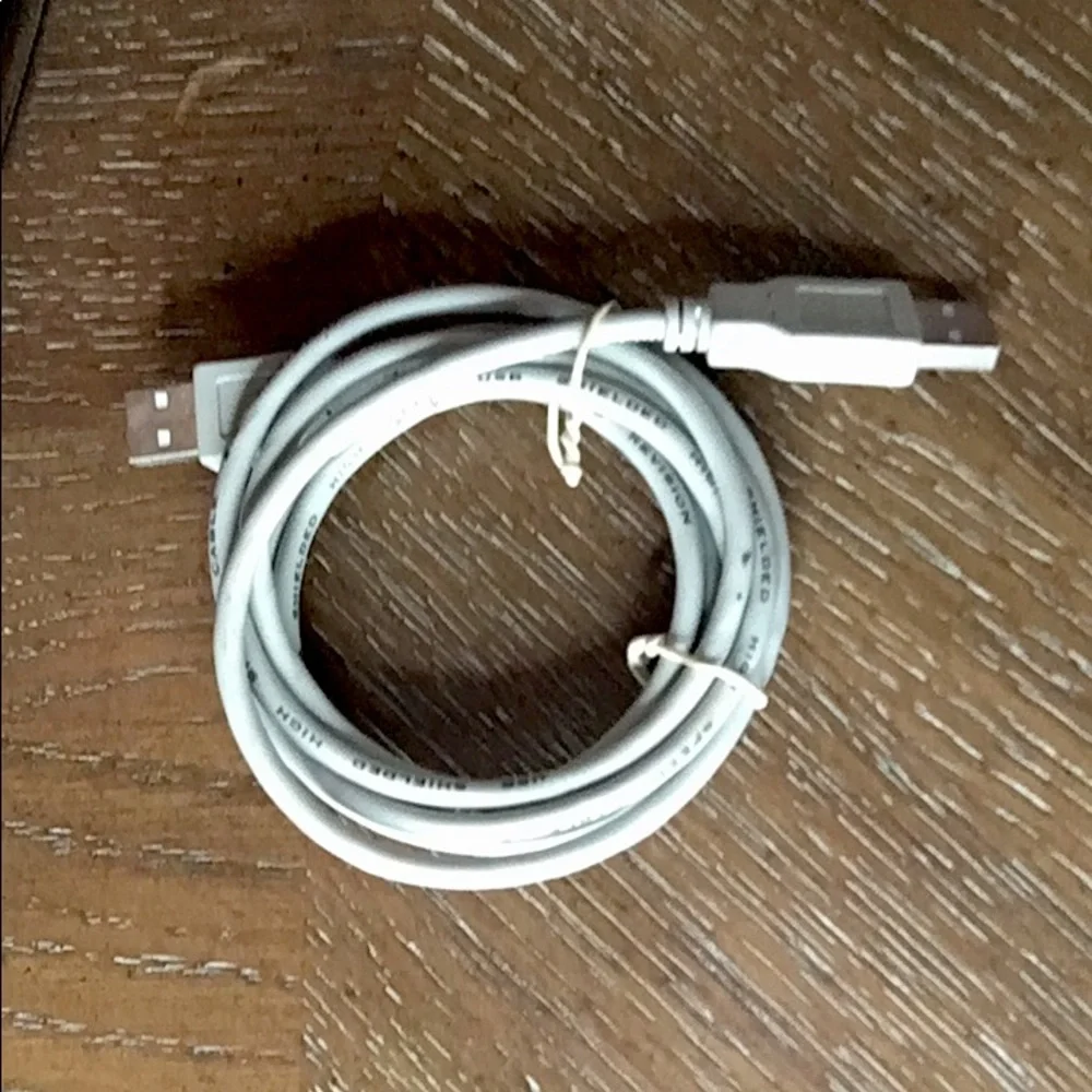 Double sided USB cable